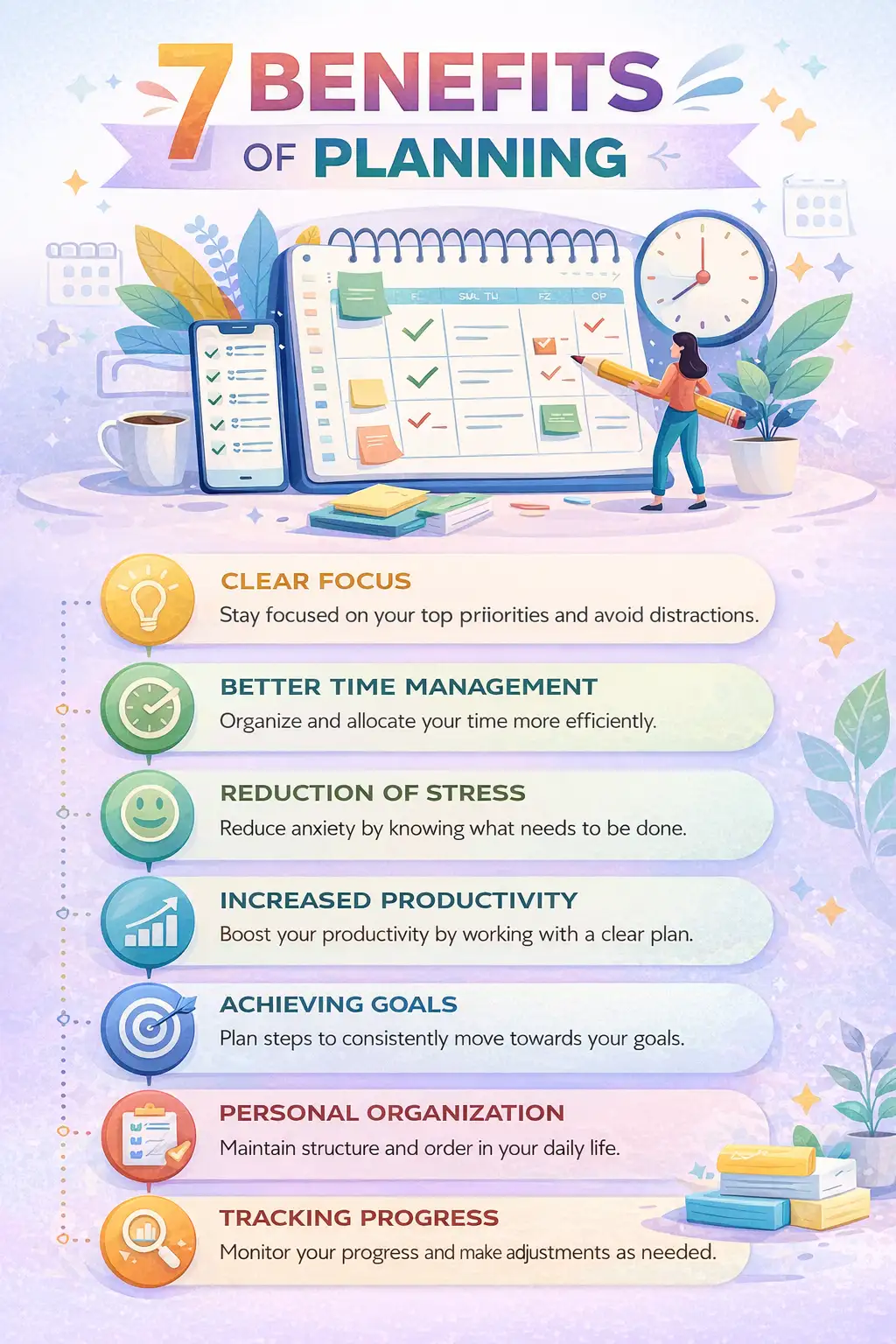 مزایای برنامه ریزی